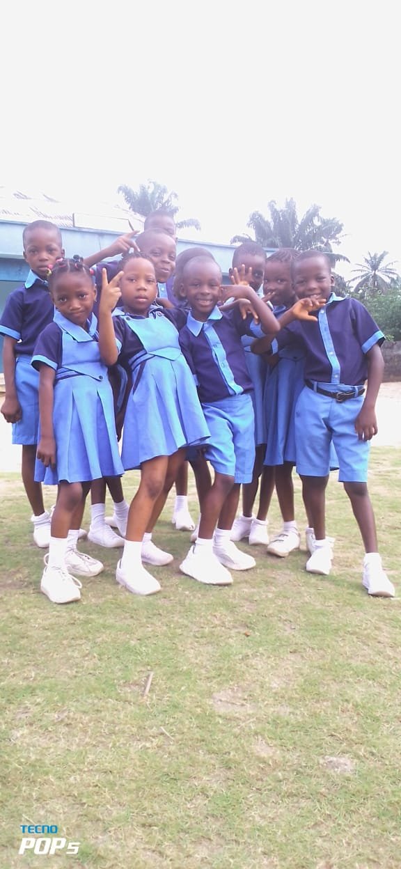 Students at Model Foundation Academy