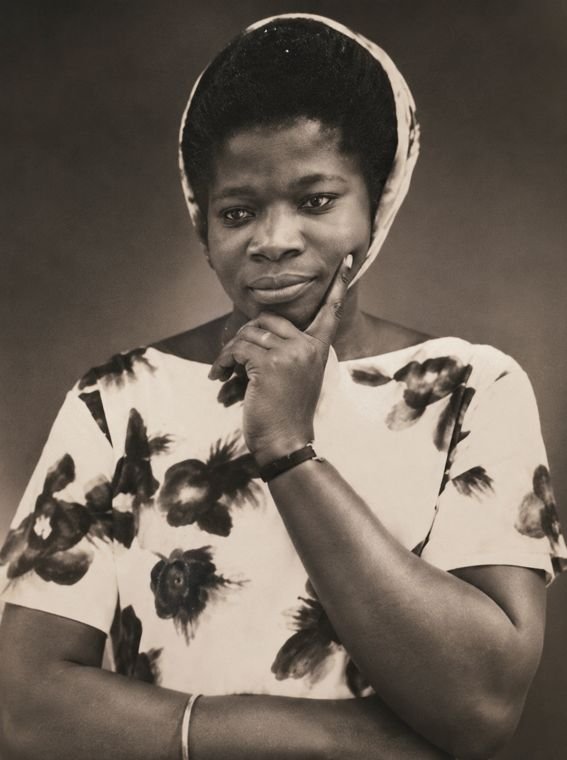 A portrait from her younger years