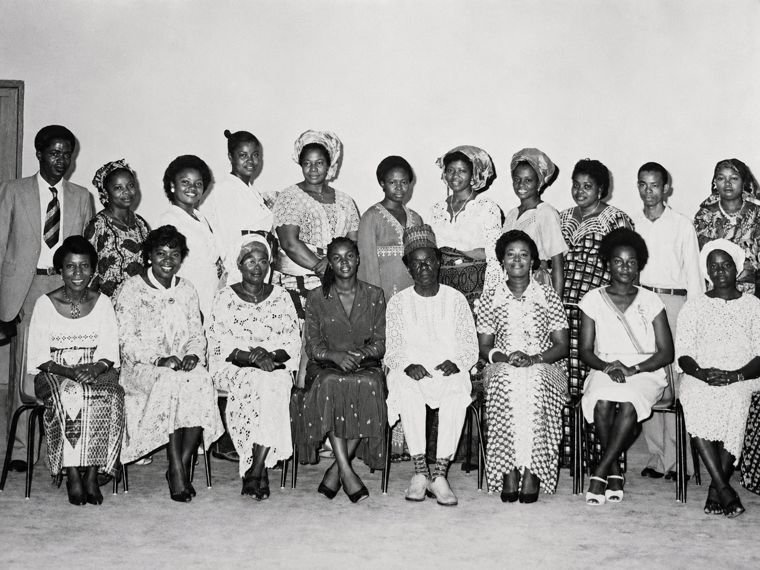 With the women&rsquo;s fellowship