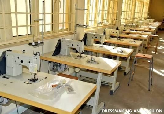 The skill acquisition room at Edoma Iyawot Academy